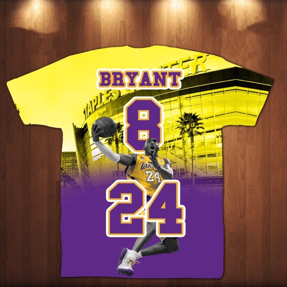 Custom Kobe t-shirt - Picture 1 of 1